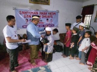 Relawan Manis Peduli Puluhan Anak Yatim Du Tangerang