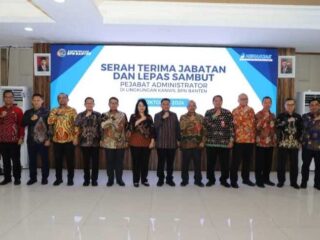 Menteri Atr/Kepala Bpn Lantik Pejabat Administrator Kanwil Bpn Provinsi Banten