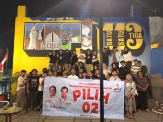 Mahasiswa Kota Cilegon Deklarasikan Dukungan Penuh Andra Soni Di Pilgub Banten