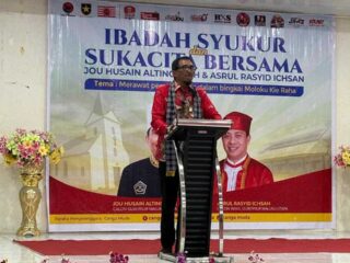 Pesan Sultan Tidore Di Acara Ibadah Syukur Dan Suka Cita Bersama Ke Masyarakat Maluku Utara