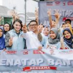 Andra Soni Blusukan Di Kota Tangerang Dan Tangsel Bareng Relawan Bison