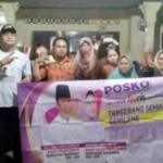 Relawan Manis Desa Kemuning Dirikan Posko Di Pemukiman Warga