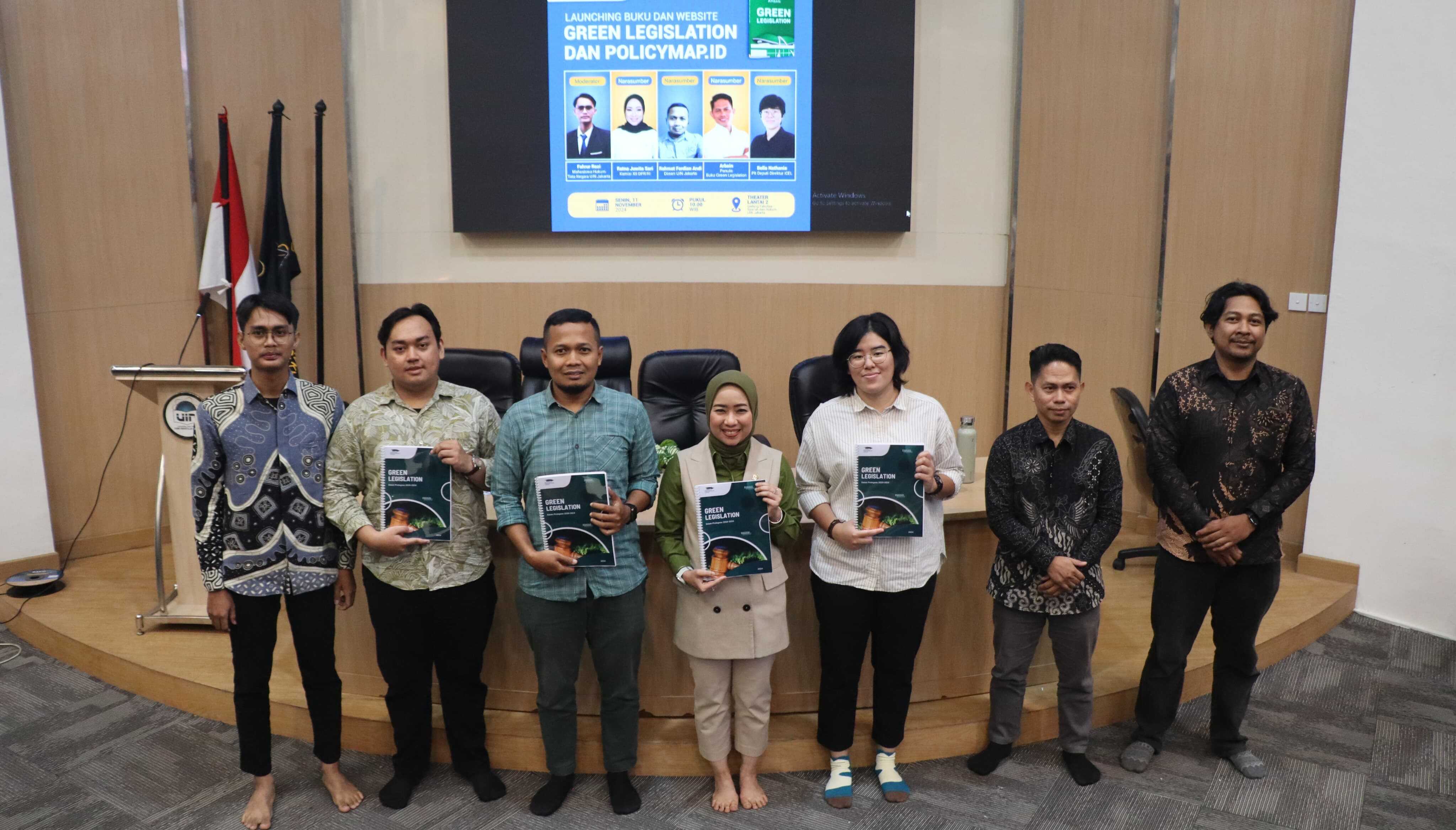 Pantau Partisipasi Parlemen, IPC Luncurkan Buku Green Legislation dan Policymap.id I Harian Terbit