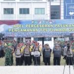 Apel Pergeseran Pasukan, 9.164 Personil Gabungan Siap Amankan Tps Di Pilkada 2024