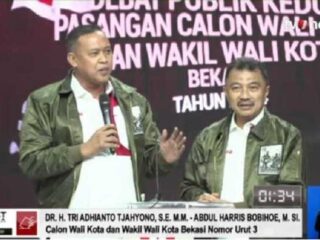 Tri Ardianto: Umumkan 7 Sapta Program Kota Bekasi Yang Sejahtera Dan Nyaman Untuk Warganya