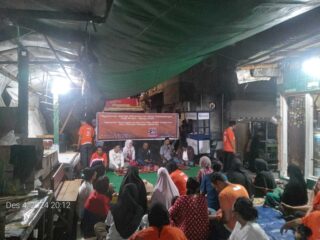 Mas Pram Dan Bang Doel Menang Satu Putaran, Warga Petamburan Gelar Syukuran