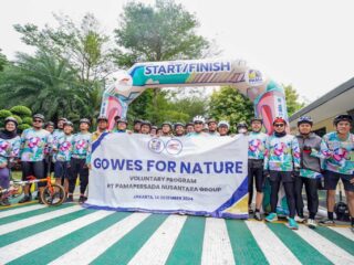 Gowes For Charity, Cara Pama Budayakan Hidup Sehat Dan Menjaga Lingkungan