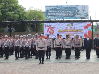 Polres Pelabuhan Tanjung Priok, Laksanakan Upacara Peringatan Hari Bela Negara Ke- 76 Tahun 2024