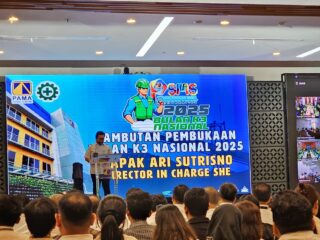Utamakan Keselamatan Kerja, Pama Peringati Pembukaan Bulan K3 Tahun 2025