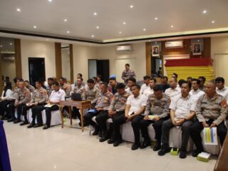 Sosialisasi Penyuluhan Hukum Meminimalisir Pelanggaran Anggota Polri Melalui Perpol Nomor 7 Tahun 2022