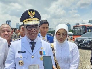 Andra Soni Usai Dilantik Pastikan Anggaran Sekolah Gratis Sudah Siap