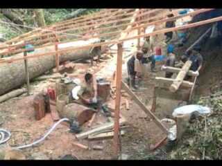 Gawat, Mata Tunas 17 Bangunkan Polisi Tangkap Pemilik Tambang Penyebab Kerusakan Hutan 