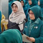 Bupati Pandeglang,R.dewi Lantik Pengurus Pkk Dan Posyandu