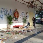 Madya Dan Gerak 08 Mengutuk Aksi Vandalisme Terhadap Cagar Budaya Oleh Peserta Aksi Penolak Pengesahan Ruu Tni