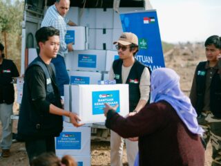 Pcinu Yordania Dan Aqua Salurkan Bantuan Kemanusiaan Untuk Warga Palestina