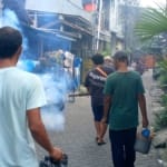 Viral, Warga Batuceper Gelar Aksi Fogging Masal Untuk Cegah Dbd