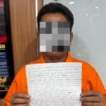 Tersangka Ts Meminta Maaf Atas Kegaduhan Pembakaran Mobil Polisi Di Depok