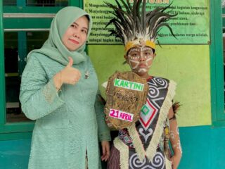 Mi Nursyamsi Kota Depok Rayakan Hari Kartini: Ketika Bilal Kecil Membawa Semangat Papua Ke Tengah Kota
