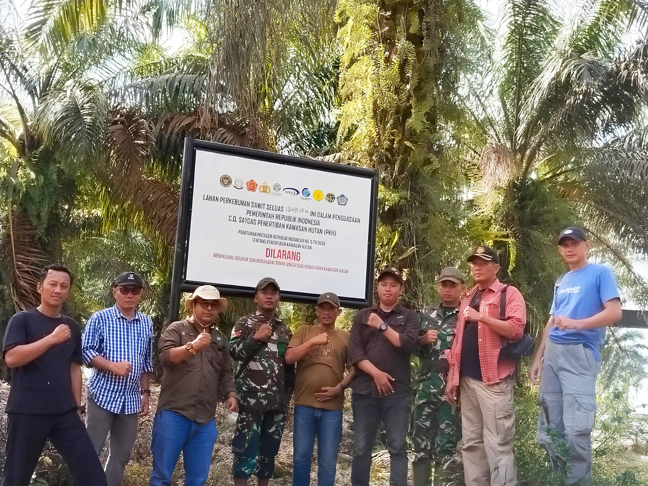 Satgas Segel 13.000 Ha Areal Di Kampar, Termasuk Konsesi Areal Yang Diduga Milik Pt Pspi 1 Satgas Segel 13.000 Ha Areal Di Kampar, Termasuk Konsesi Areal Yang Diduga Milik Pt Pspi