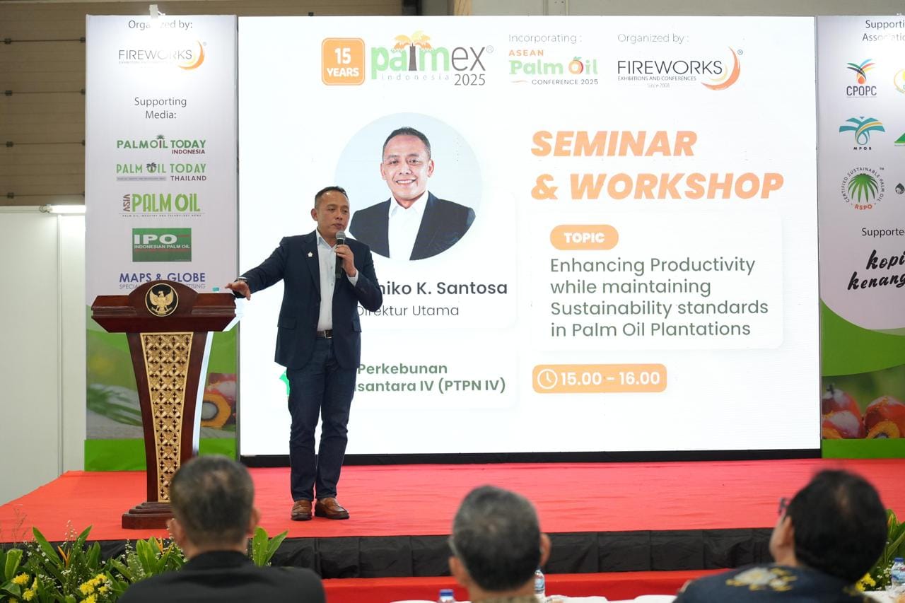 Jatmiko Beberkan Kunci Transformasi Palmco Di Palmex Internasional 2025 1 Jatmiko Beberkan Kunci Transformasi Palmco Di Palmex Internasional 2025
