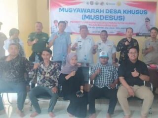 Pemerintah Desa Cirinten Gelar Musdesus Pembentukan Koperasi Desa Merah Putih