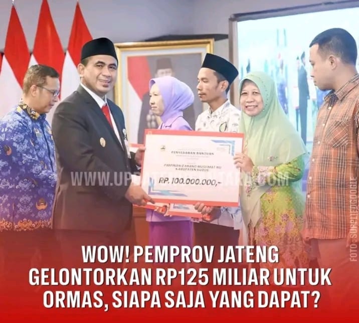 Pemprov Jateng Siapkan Rp125 Miliar Dana Hibah Untuk 1.248 Ormas 1 Pemprov Jateng Siapkan Rp125 Miliar Dana Hibah Untuk 1.248 Ormas