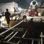 Diduga Ada Penyimpangan Dana, Proyek Jembatan Di Desa Buni Bakti Tidak Pakai Viberator Dan Abaikan K3