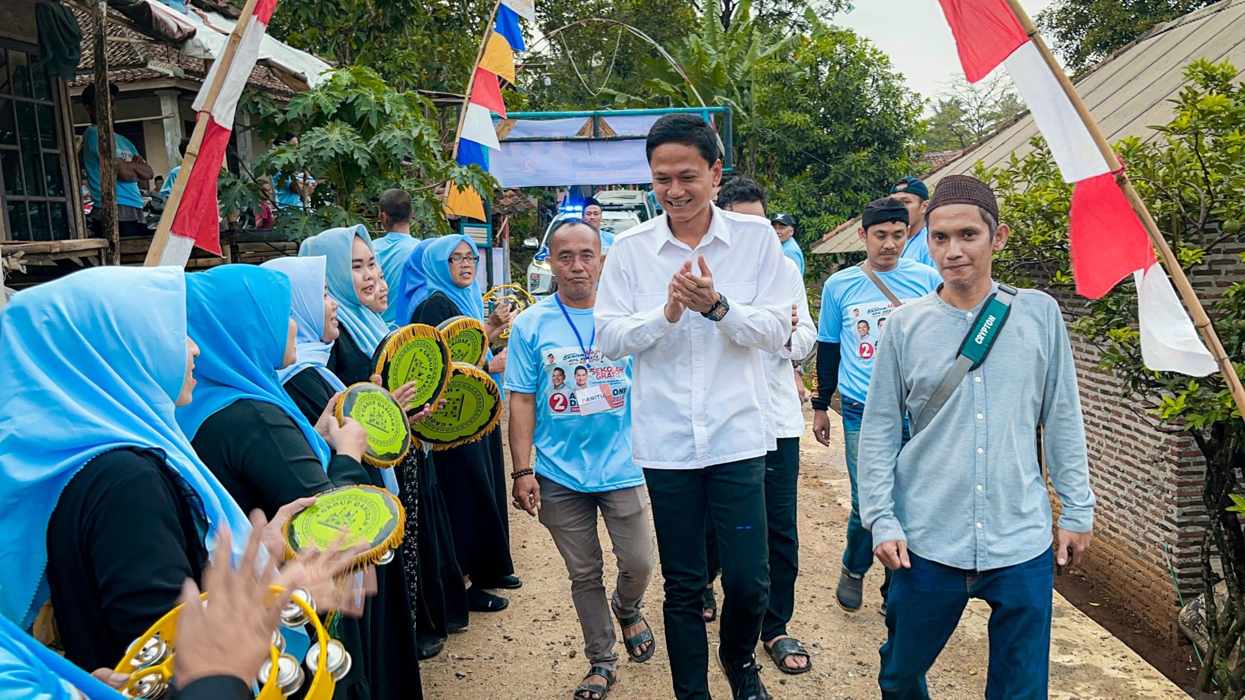 Karya Musik Berbuah Prestasi, Yudi Ilham Fatana Juara 1 Pola Tabeuh Tilingtit 1 Yudi Ilham Fatana,Sekaligus Mantan Koordinator Kelurahan Juhut Pemenangan 02 Dewi-Iing Di Pilkada Pandeglang 2024.