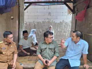 Gubernur Banten Sambangi Penerima Bantuan Bedah Rumah Di Cibuah