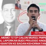 Pmpb Bakal Laporkan Budi Prajogo Ke Badan Kehormatan