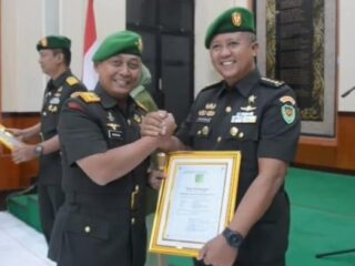 Danrem 064/My Pimpin Sertijab Kasrem Dan Penyerahan Jabatan Kasilog