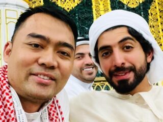 Gugun Gumilar Bertemu Putra Mahkota Uni Emirat Arab
