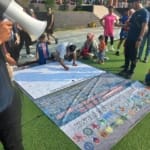 Aksi Damai Pemuda Pandeglang Tolak Samah Kiriman