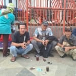 Ngopi Digelas Pelastik, Ketua Umum Gerak 08 Revitriyoso Hudodo Serap Aspirasi Buruh Panggul 