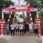 Gapura Dibangun Secara Swadaya, Warga Kampung Cipancur Pasir Siap Meriahkan Kemerdekaan