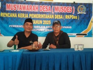 Apdesi Kecamatan Cipanas Usulkan Pembangunan Jalan Kadubitung-Bujal Dengan Betonisasi