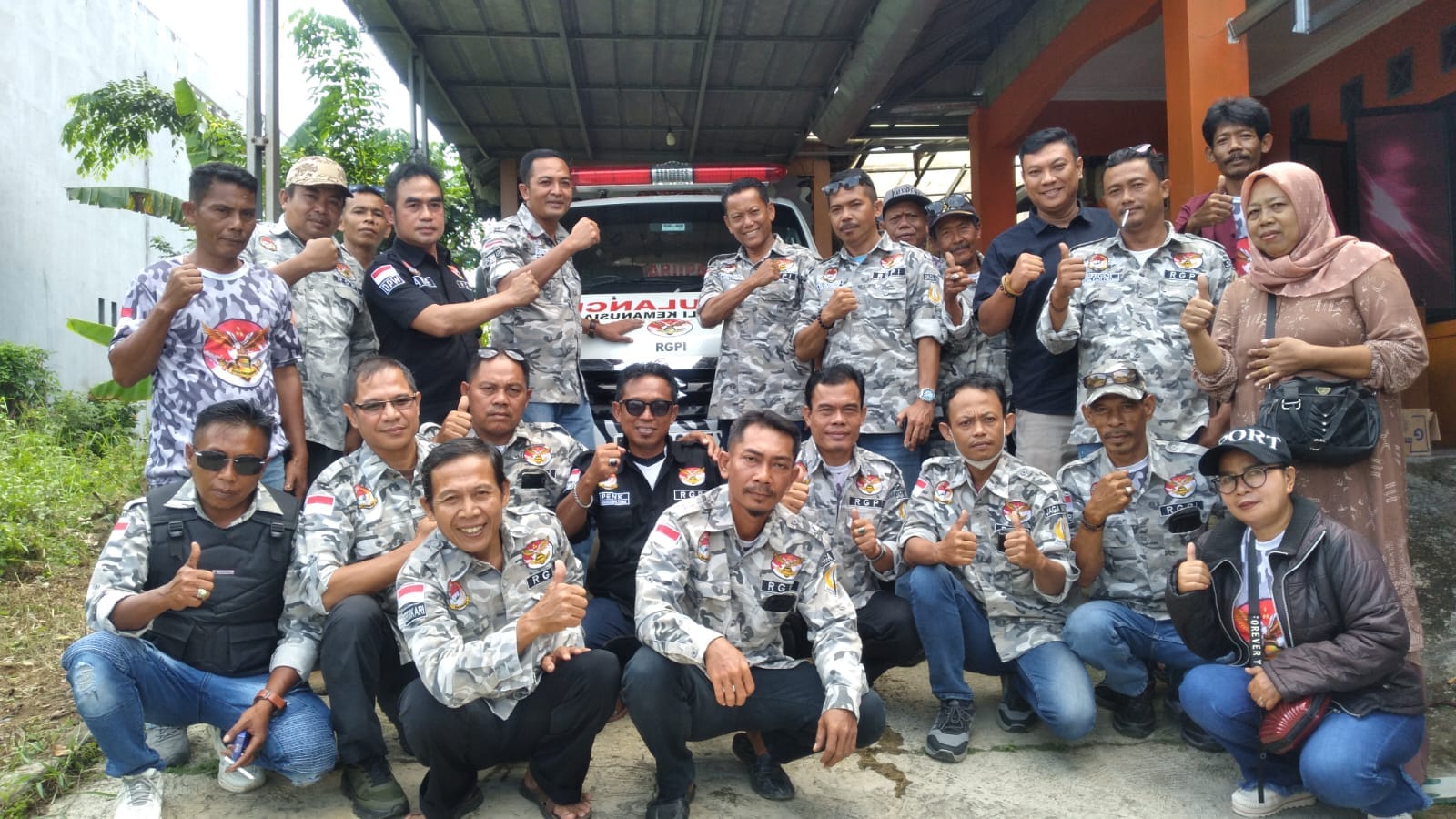 Mantap, Ormas Rgpi Dpw Lebak Gelar Penyerahan Satu Unit Ambulans