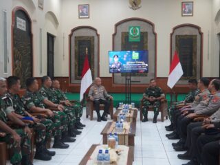 Sinergi Tni–Polri: Danrem 064/My Sambut Hangat Kapolda Banten Yang Baru
