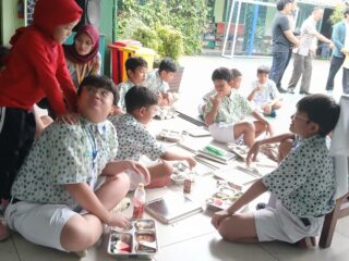 Trobosan Baru, Sdn 01 Menteng Uji Coba Dapur Mbg