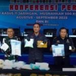Gagalkan Peredaran Narkoba, Bnn Ungkap 503 Kg Periode Agustus-September 2025
