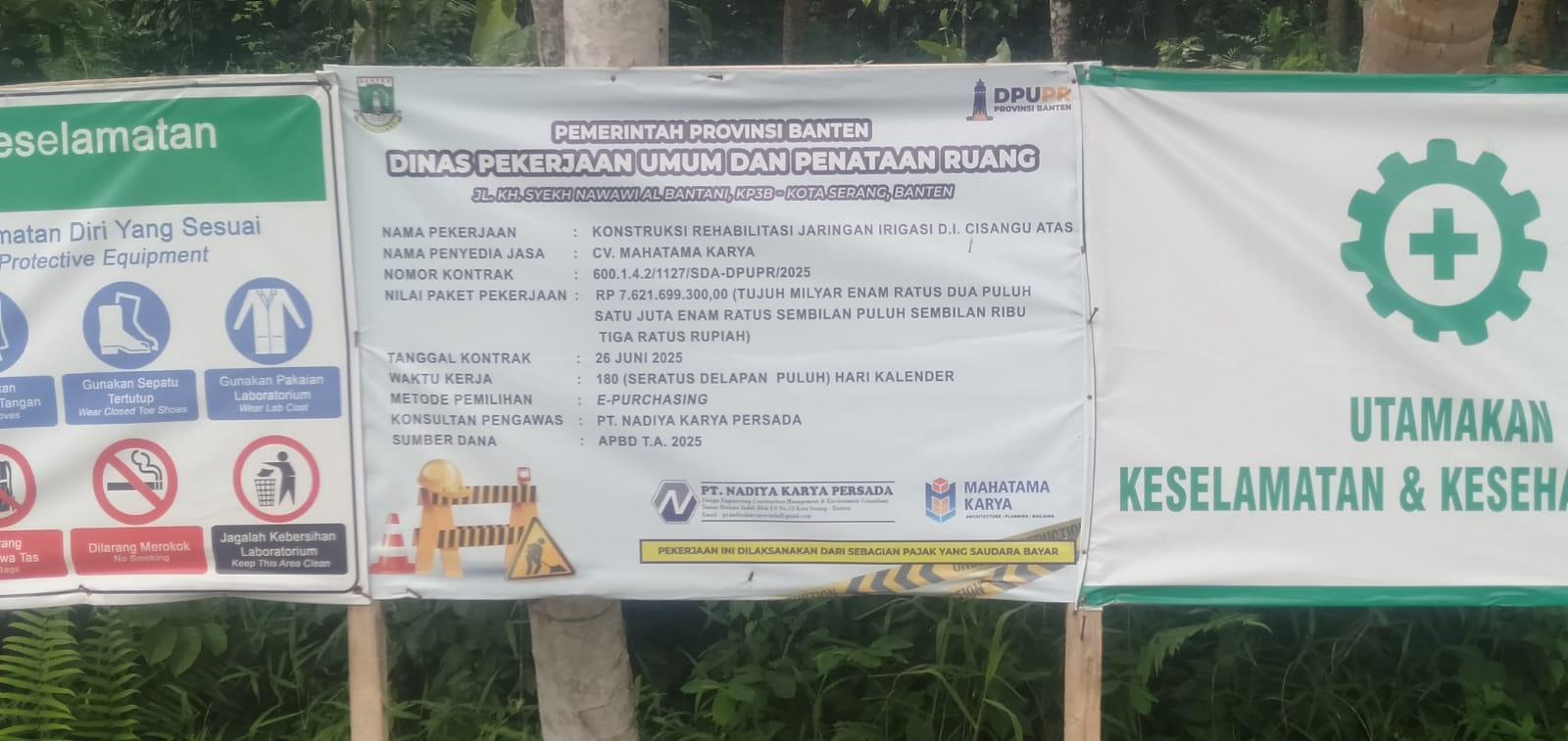 Menghindar Konfirmasi, Pengerjaan Kontruksi Rehabilitasi Irigasi D.i Cisangu Atas Diduga Asal-Asalan 1 Menghindar Konfirmasi, Pengerjaan Kontruksi Rehabilitasi Irigasi D.i Cisangu Atas Diduga Asal-Asalan