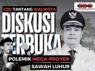 Polemik Mega Proyek Sawah Luhur, Cda Ajak Duel Walikota Serang Diskusi Terbuka