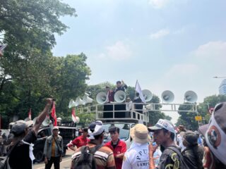 Lmnd Dan Petani Lampung Gelar Aksi Depan Istana, Desak Hentikan Impor Tapioka