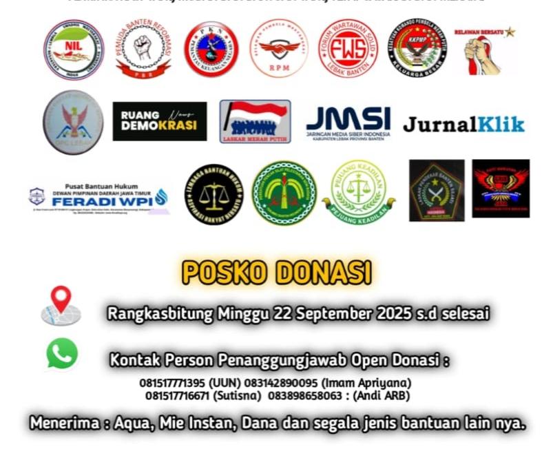 Peduli Sosial, Koalisi Arbm Akan Gelar Open Donasi Di Alun-Alun Rangkasbitung 1 Peduli Sosial, Koalisi Arbm Akan Gelar Open Donasi Di Alun-Alun Rangkasbitung