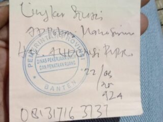 Diaudiensi Tak Respon Dugaan Pengerjaan Irigasi D.i Cisangu Atas Bermasalah, Lasmi Ancam Unras