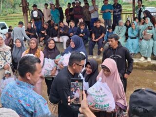 Jalan Cikatomas Tegal Lumbu Dibangun, Warga Ucapkan Terimakasih Gubernur Banten