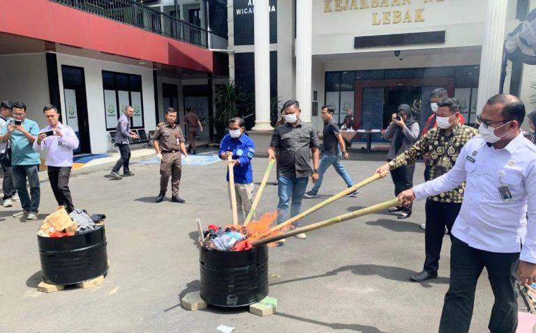 Kejari Lebak Hancurkan 57 Jenis Barang Bukti Perkara Pidana, Narkoba Paling Banyak 1 Kejari Lebak Hancurkan 57 Jenis Barang Bukti Perkara Pidana, Narkoba Paling Banyak