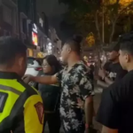 Viral Di Medsos, Debt Collector Tampang Preman Cekcok Dengan Polisi Di Tangerang