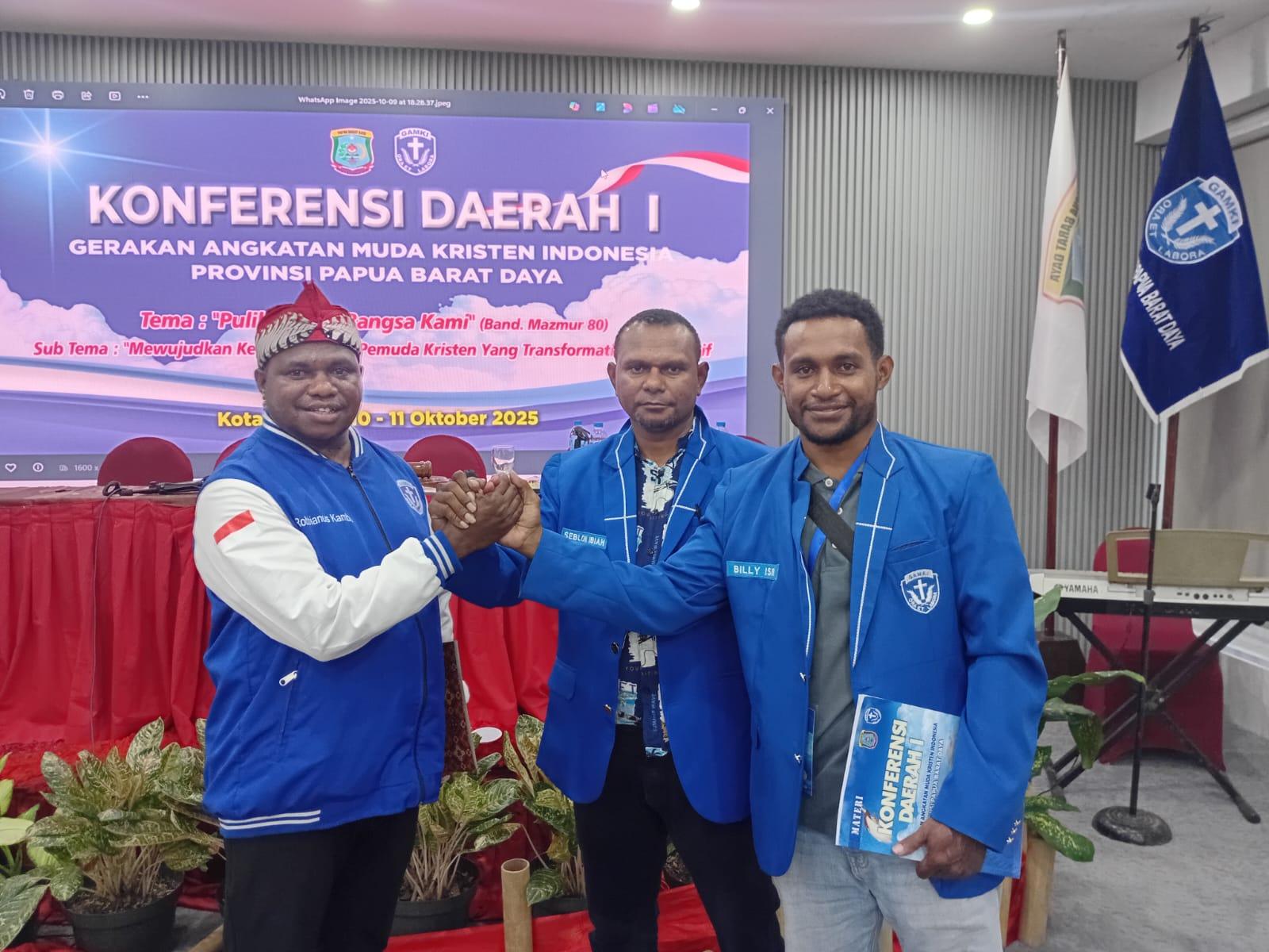 Sah, Robianus Kambu Resmi Pimpin Gamki Papua Barat Daya Periode 2025-2028 1 Sah, Robianus Kambu Resmi Pimpin Gamki Papua Barat Daya Periode 2025-2028