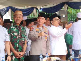 Perkuat Semangat Persatuan, Kapolres Lebak Hadiri Upacara Peringatan Hari Santri Nasional